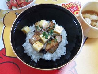 子ども用　シビのユッケ丼