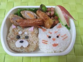 薩摩剣士隼人のキャラ弁