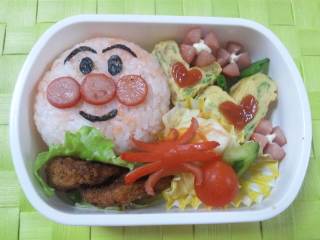 キャラ弁『アンパンマン』