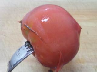トマトの皮むき