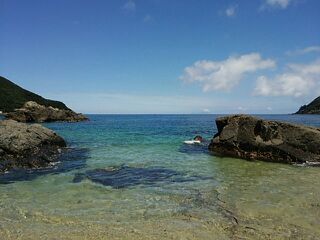 一湊の海水浴場