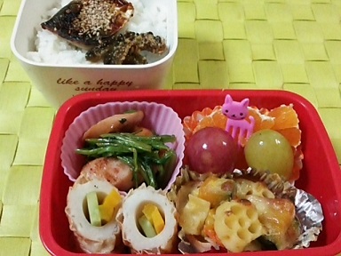 塩鯖弁当