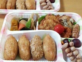 運動会　留守番弁当