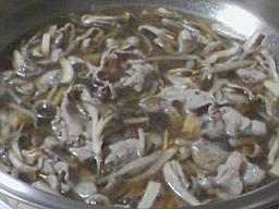 豚肉のあっさり鍋 豚肉のあっさり鍋
