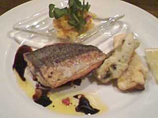 ムロアジのソテー みどり館 ムロアジのソテー みどり館