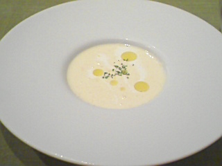 トウモロコシの冷製スープ トウモロコシの冷製スープ