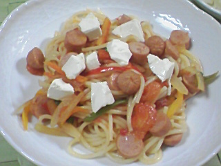 こどもスパゲッティナポリタン こどもスパゲッティナポリタン