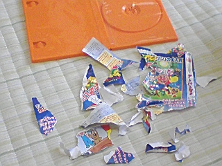 びりびり・・・あきらめました・・・