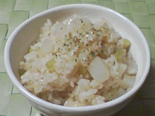 大根の炊き込みご飯 大根の炊き込みご飯