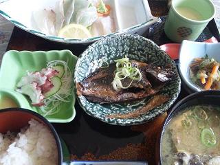 長島 刺身定食 長島 刺身定食