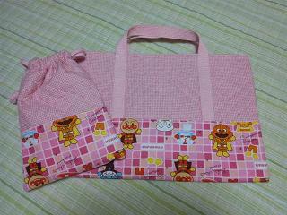 レッスンバッグとシューズケース レッスンバッグとシューズケース