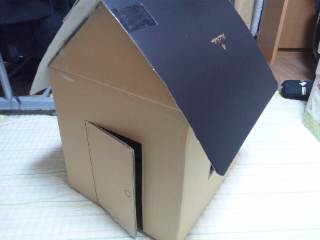 段ボールハウス 段ボールハウス