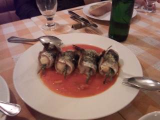 タヴェルナ いわしロールステーキ タヴェルナ いわしロールステーキ