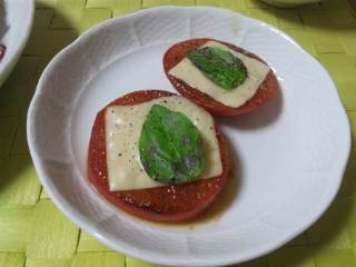 トマトのチーズ焼き トマトのチーズ焼き