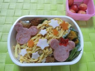 ミッキー&ミニーの七夕ちらし寿司弁当 ミッキー&ミニーの七夕ちらし寿司弁当