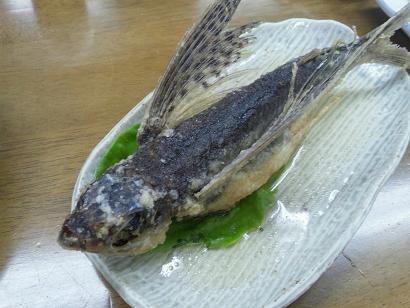 屋久島 トビウオの姿揚げ 屋久島 トビウオの姿揚げ