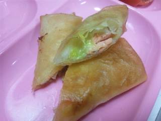 サーモンのパリパリ春巻き サーモンのパリパリ春巻き