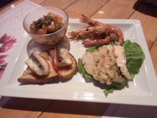 前菜盛り合わせ 屋久島ヴィータキッチン 前菜盛り合わせ 屋久島ヴィータキッチン