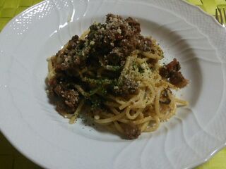 鹿肉のボロネーゼ 鹿肉のボロネーゼ