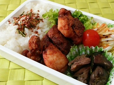 地鶏の唐揚げ弁当 地鶏の唐揚げ弁当