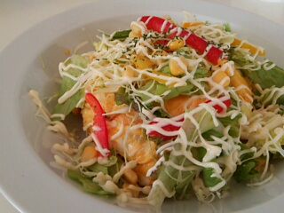 サラダオムライス サラダオムライス