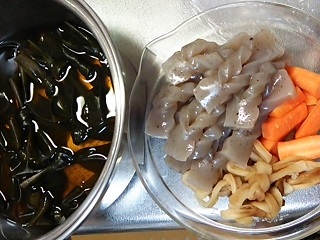 下ごしらえ 下ごしらえ