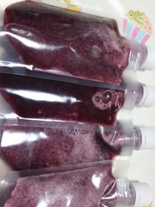 娘のために作った飲むゼリー (カウパック)