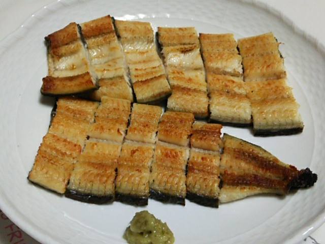 白焼きで一杯♡