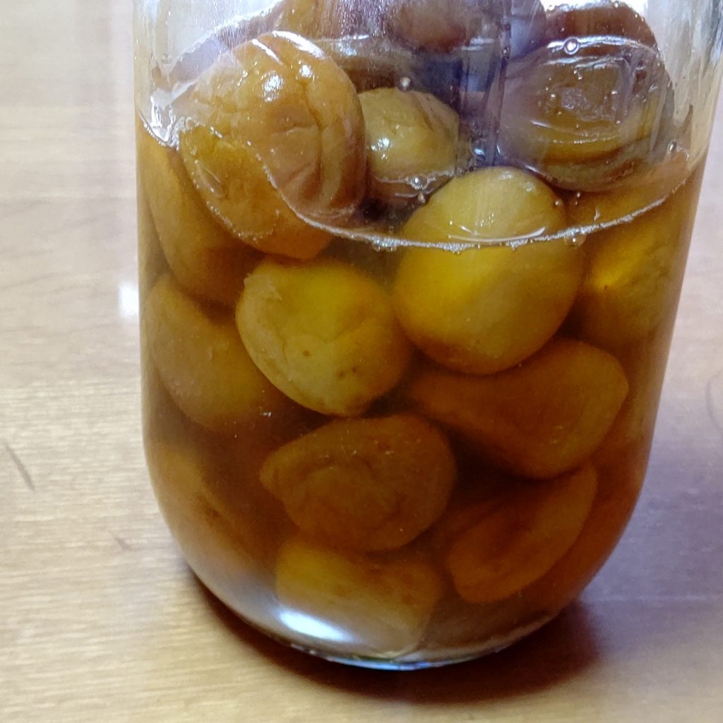 梅しごと　仕上げ