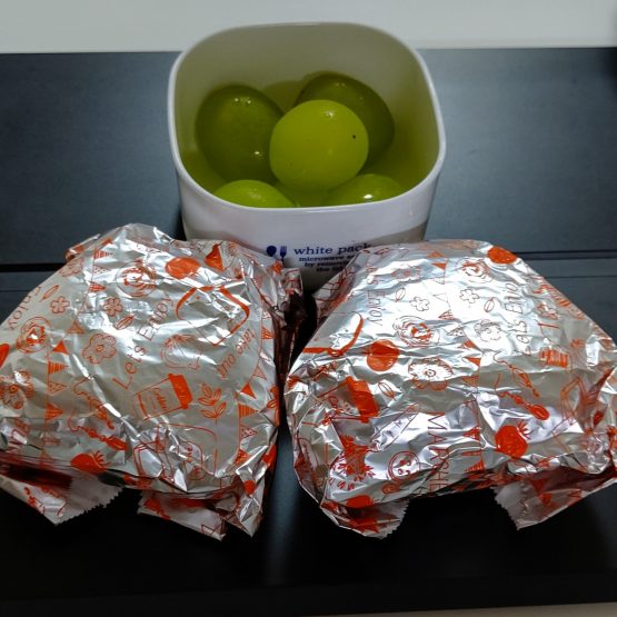 今朝はちょっと楽でした