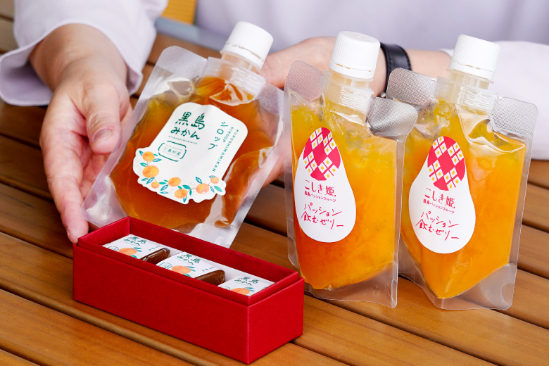 ワイズプラスが開発に携わった特産品