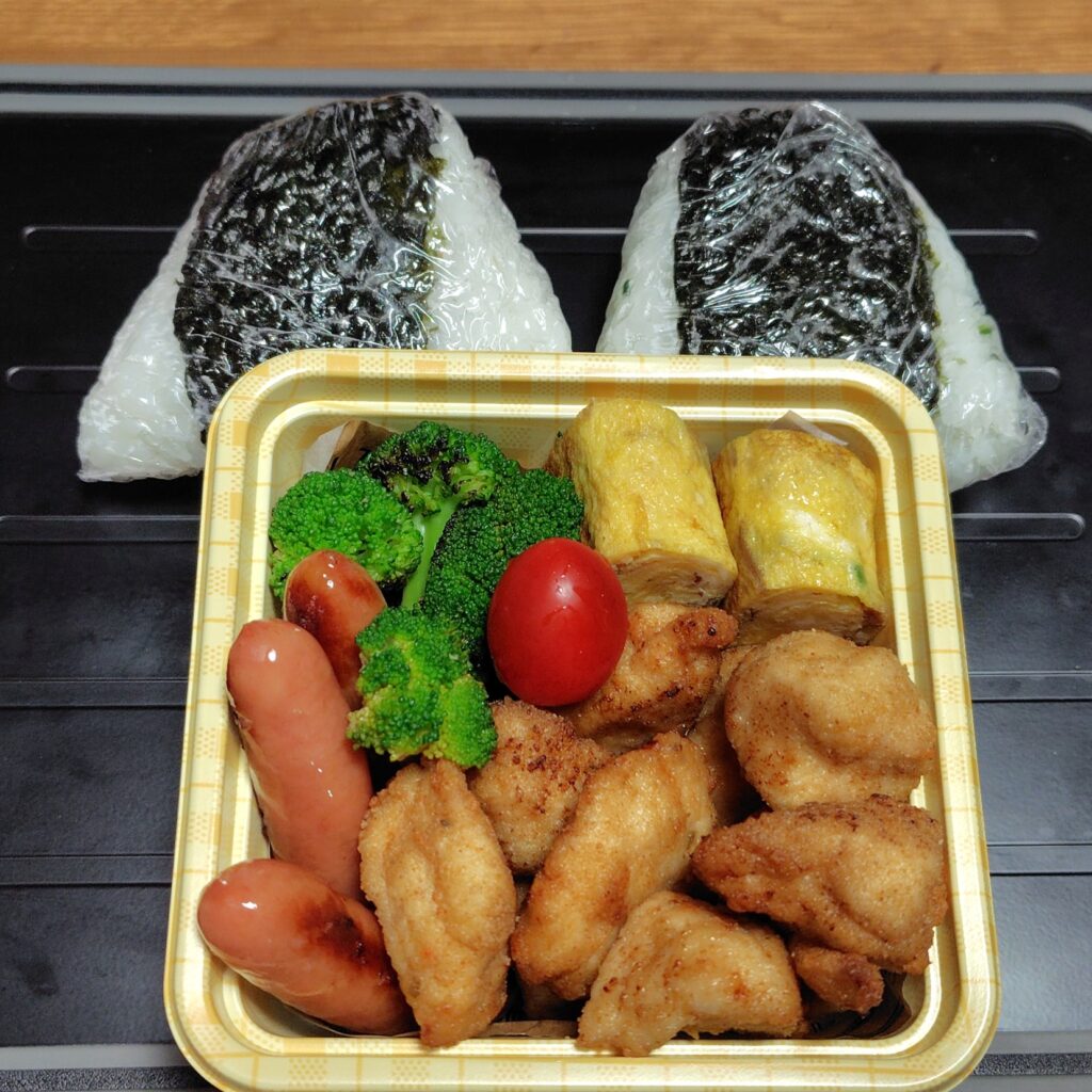 お弁当箱は洗いません