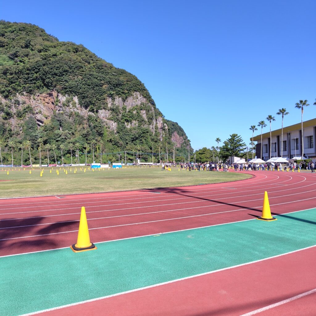 駅伝の県大会でした