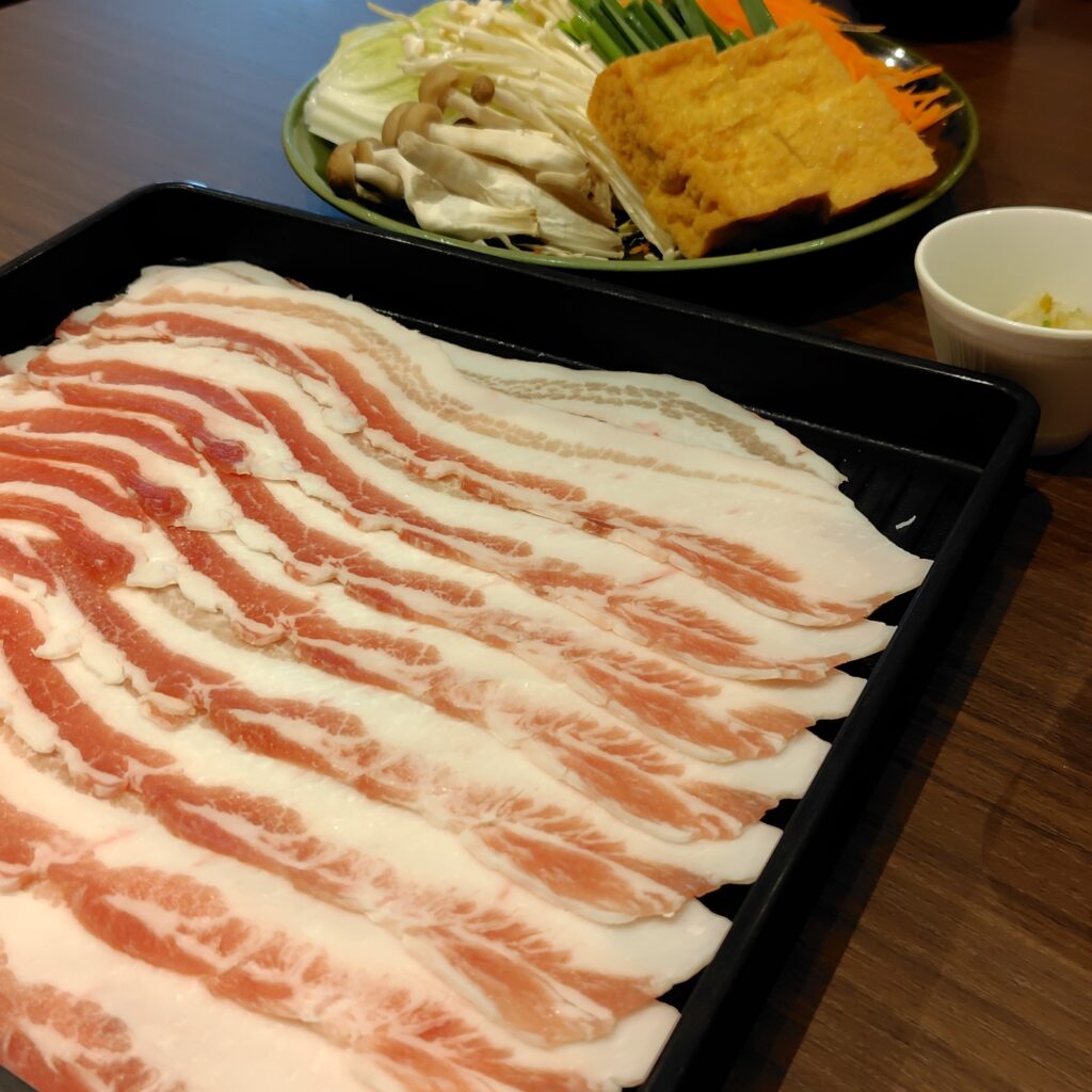 ダブルのおめでとうはしゃぶしゃぶ八幡で