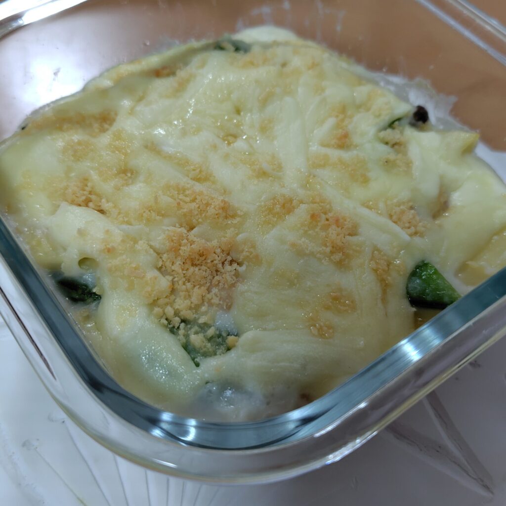 牛乳があったので