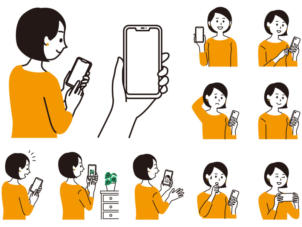 スマホが・・・