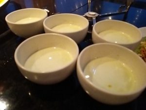 糸島ブロッコリーパウダーを使ったスープ