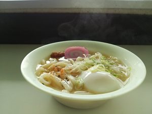 やっぱりフェリーではうどん♡