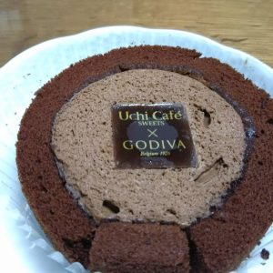 ゴディバのロールケーキ