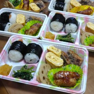 久々にお弁当