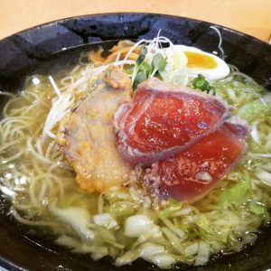 かつおラーメン