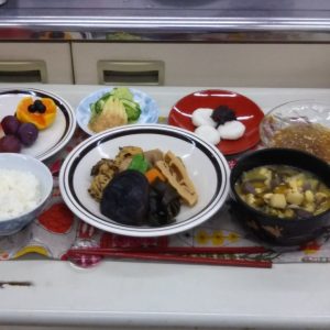 お盆の精進料理