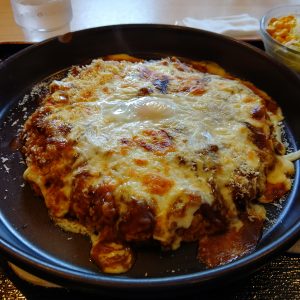 黒だるまの焼きチーズカレー