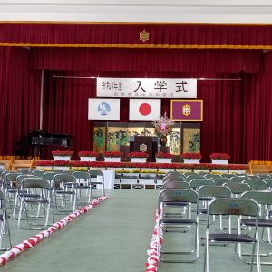 入学式でした