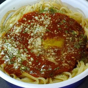 コンビニのパスタ