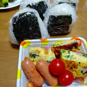 本日もお弁当