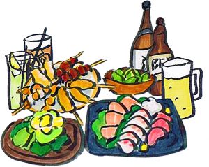 懇親会